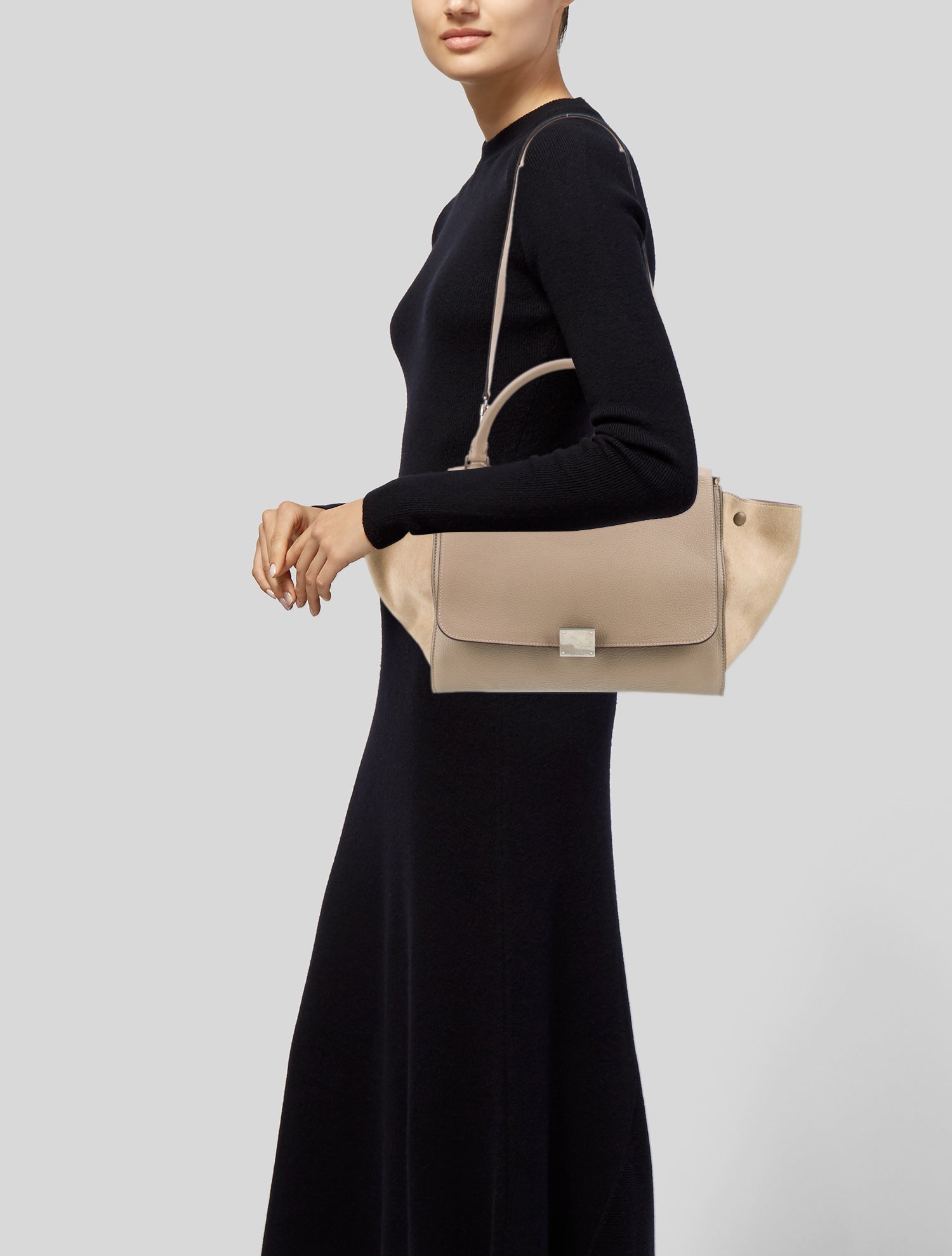 Celine Leather Trapeze Medium