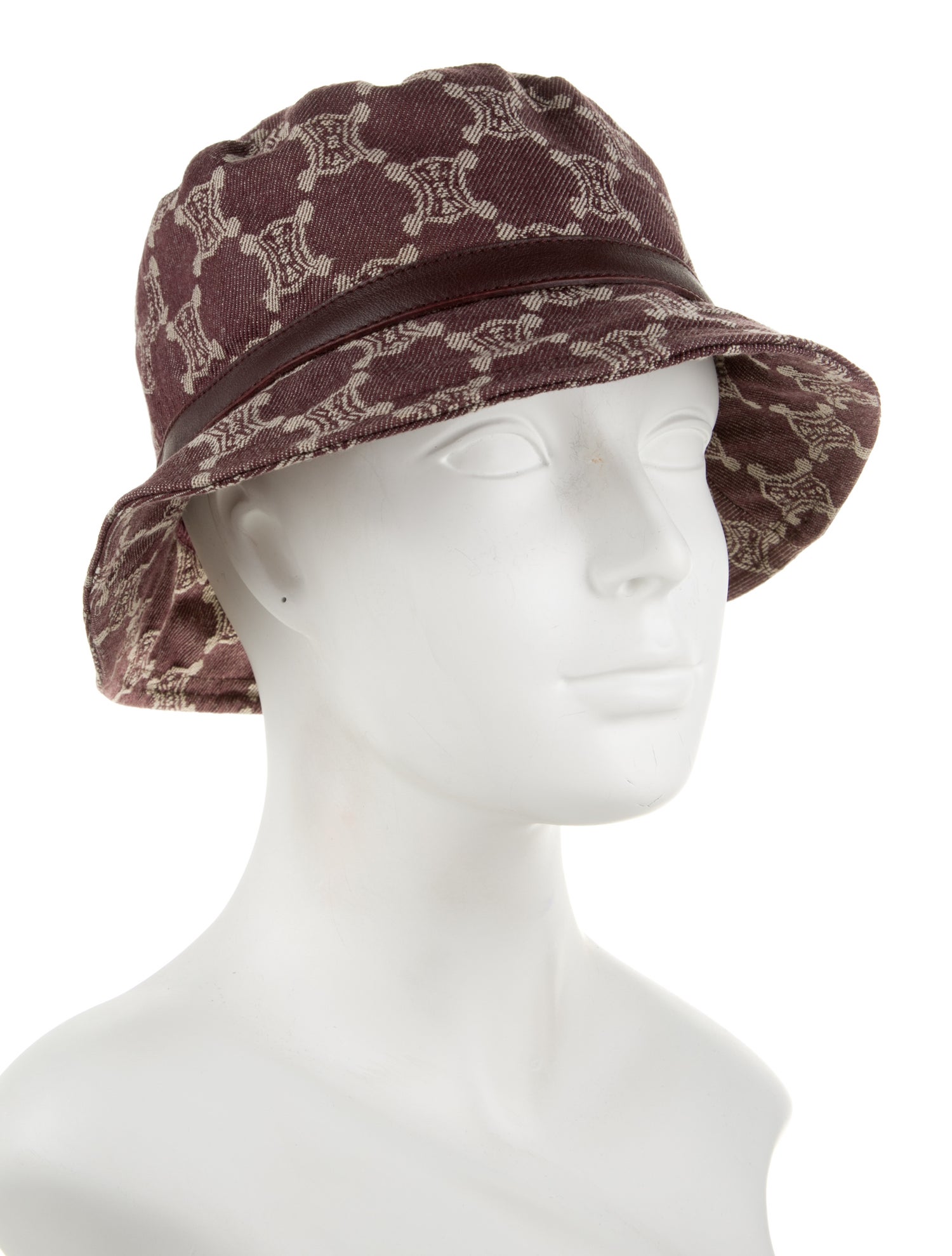 Celine Vintage Denim Bucket Hat