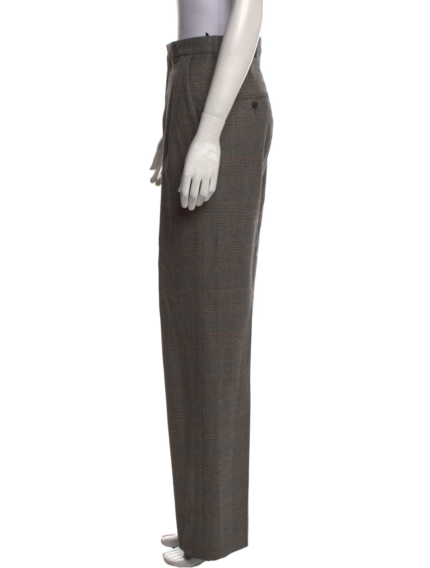 Celine Wool Wide Leg Pants