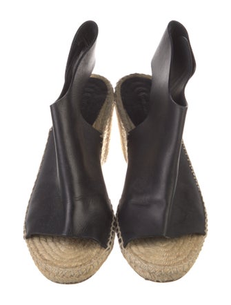 Celine Leather Espadrilles