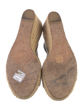 Celine Leather Espadrilles