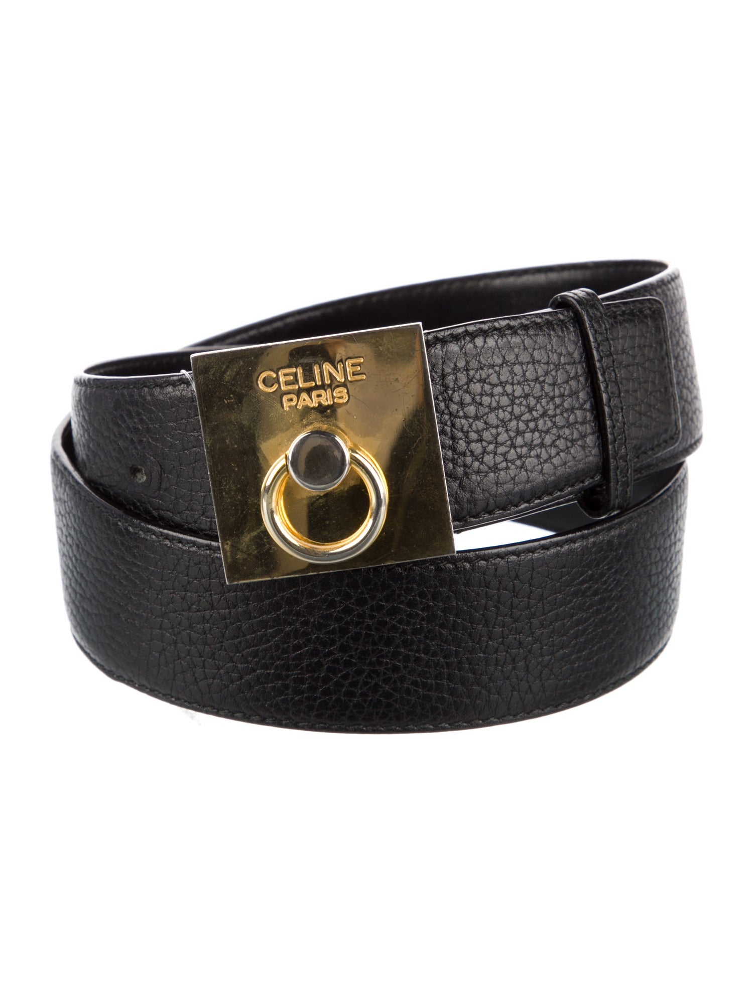 Celine Leather Waist Belt
