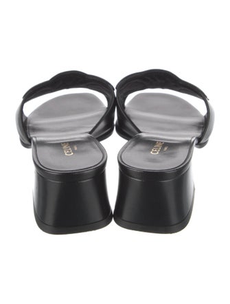 Celine Leather Slides