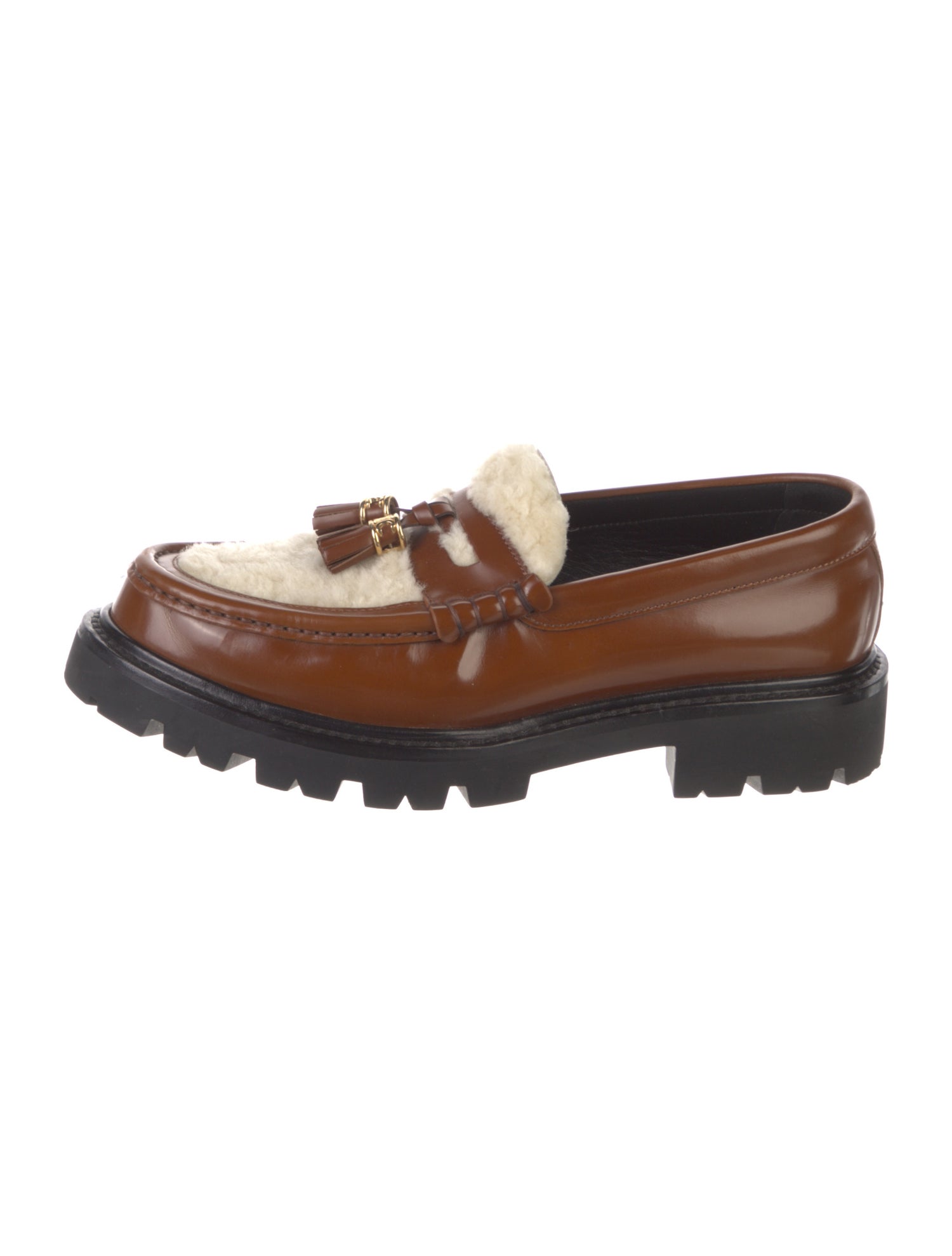 Celine Leather Loafers