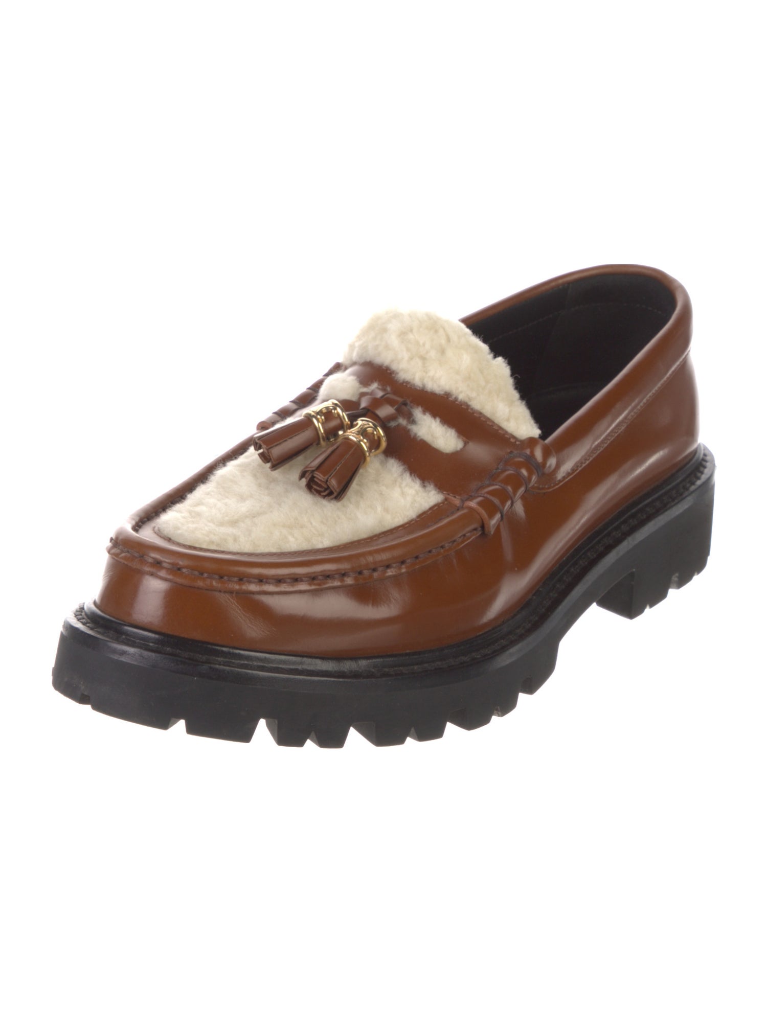 Celine Leather Loafers