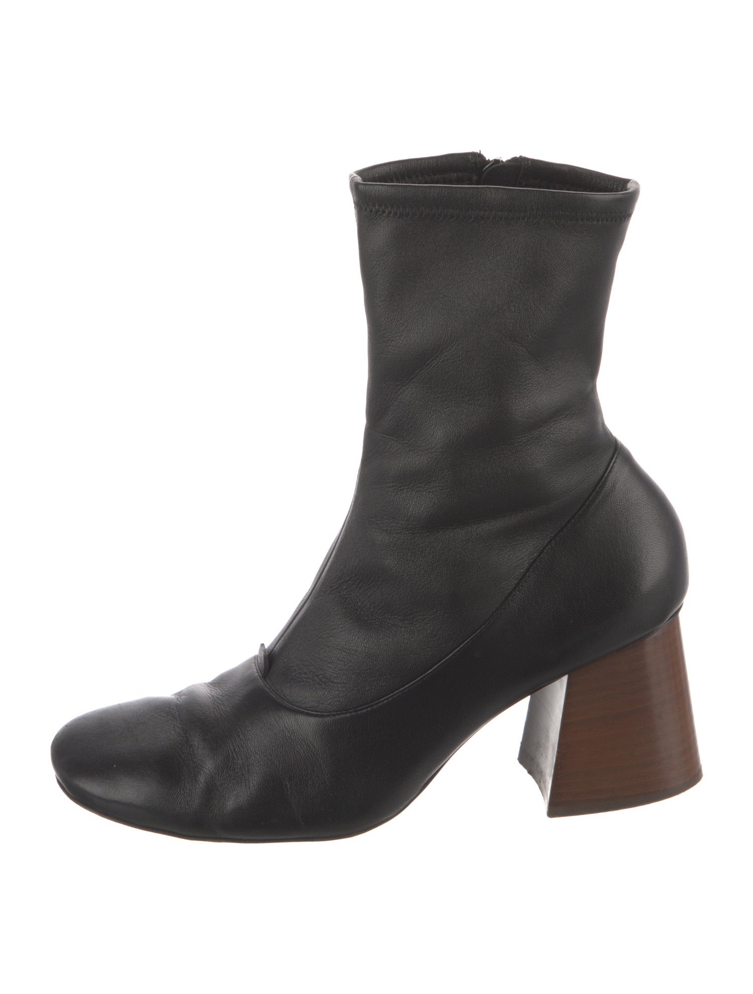 Celine Leather Sock Boots