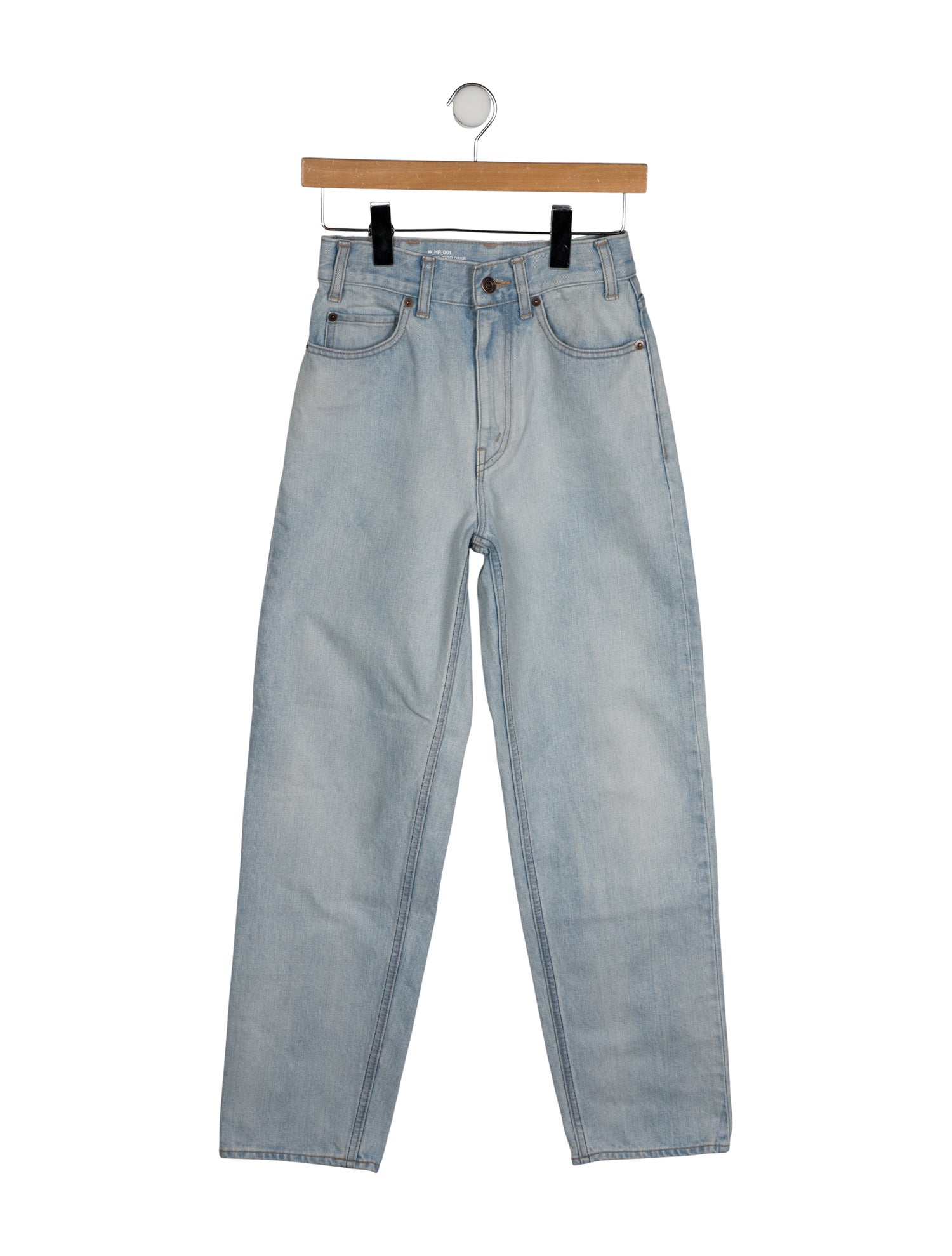 Celine High-Rise Straight Leg Jeans