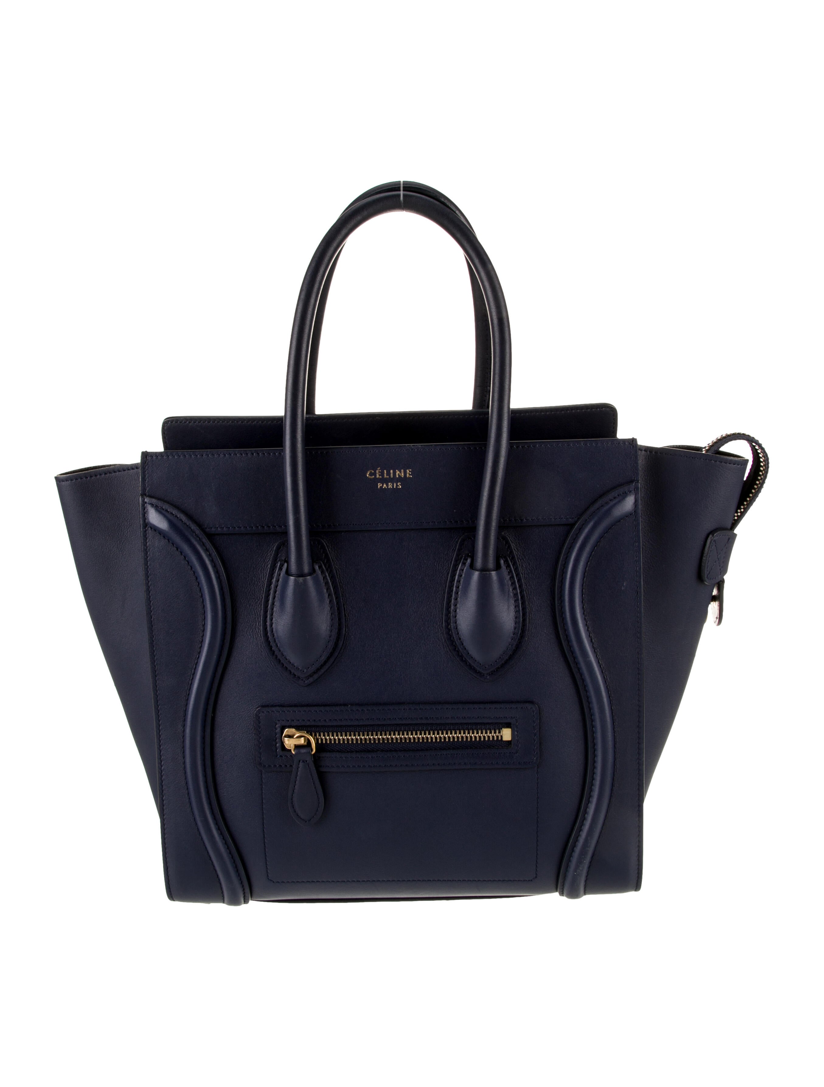 関税込 Celine MEDIUM TotebagTRIOMPHE IN GRAINED CALFSKIN Celine Medium Triomphe Cabas Tote - Brown Totes, Handbags