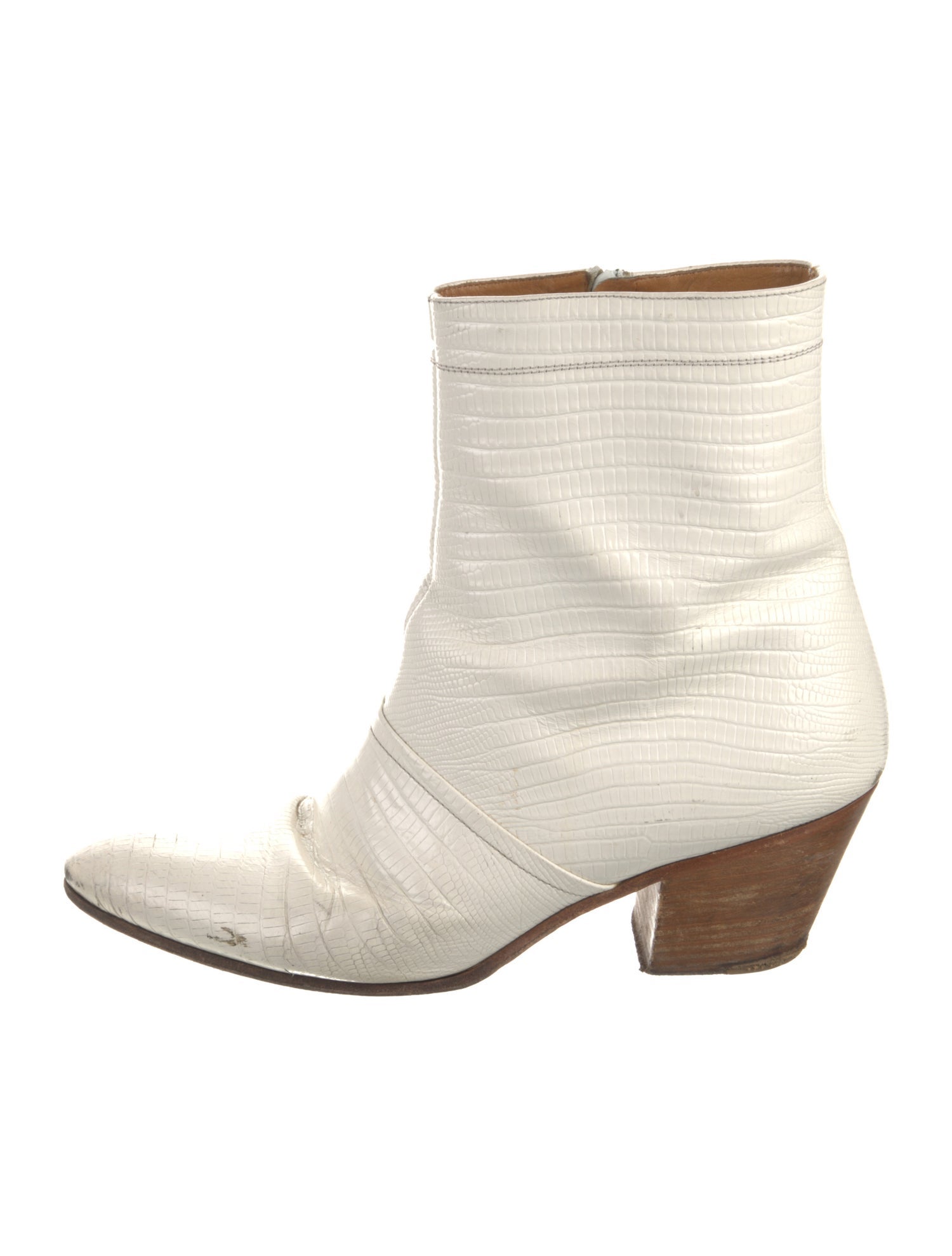 Celine Lizard Boots