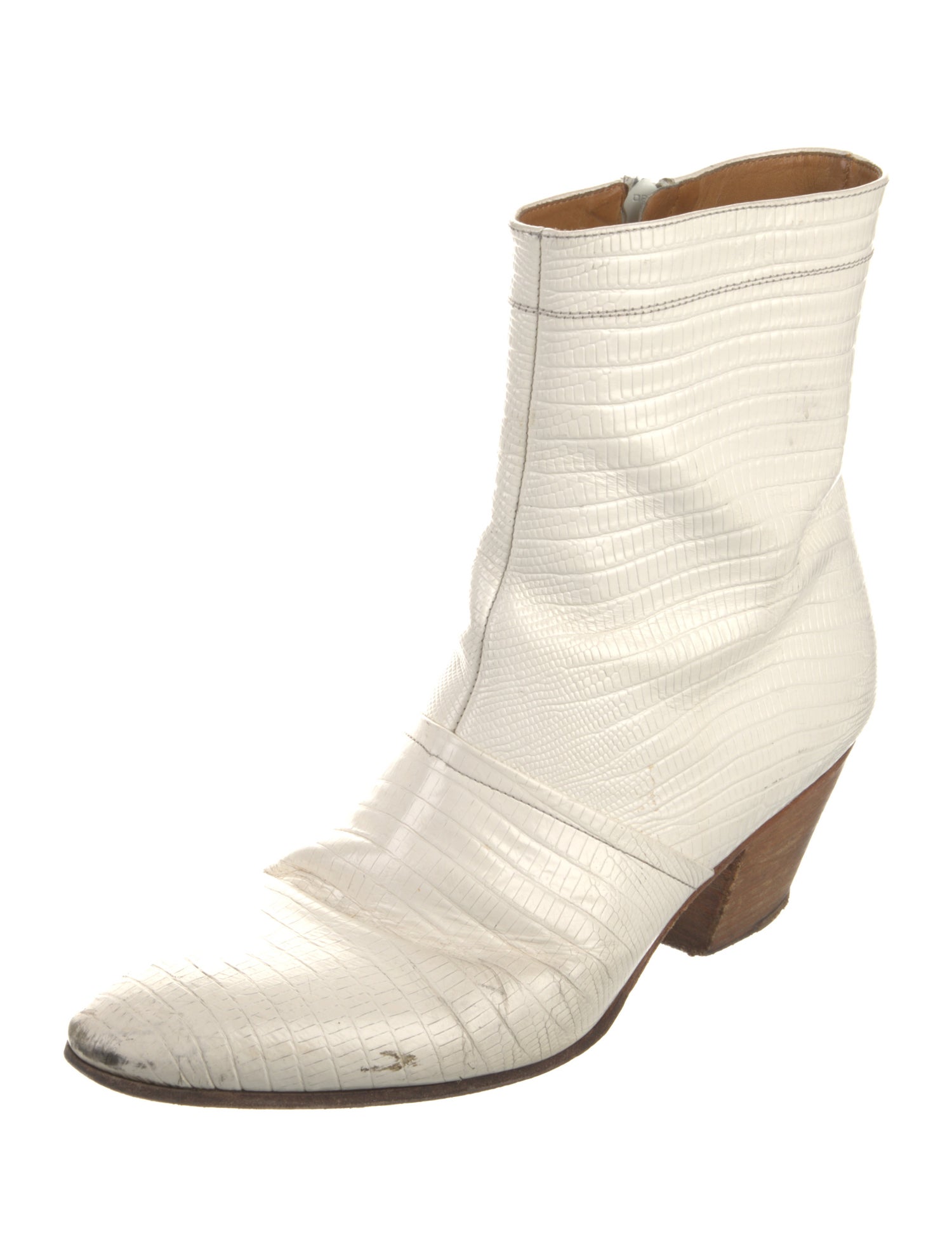 Celine Lizard Boots