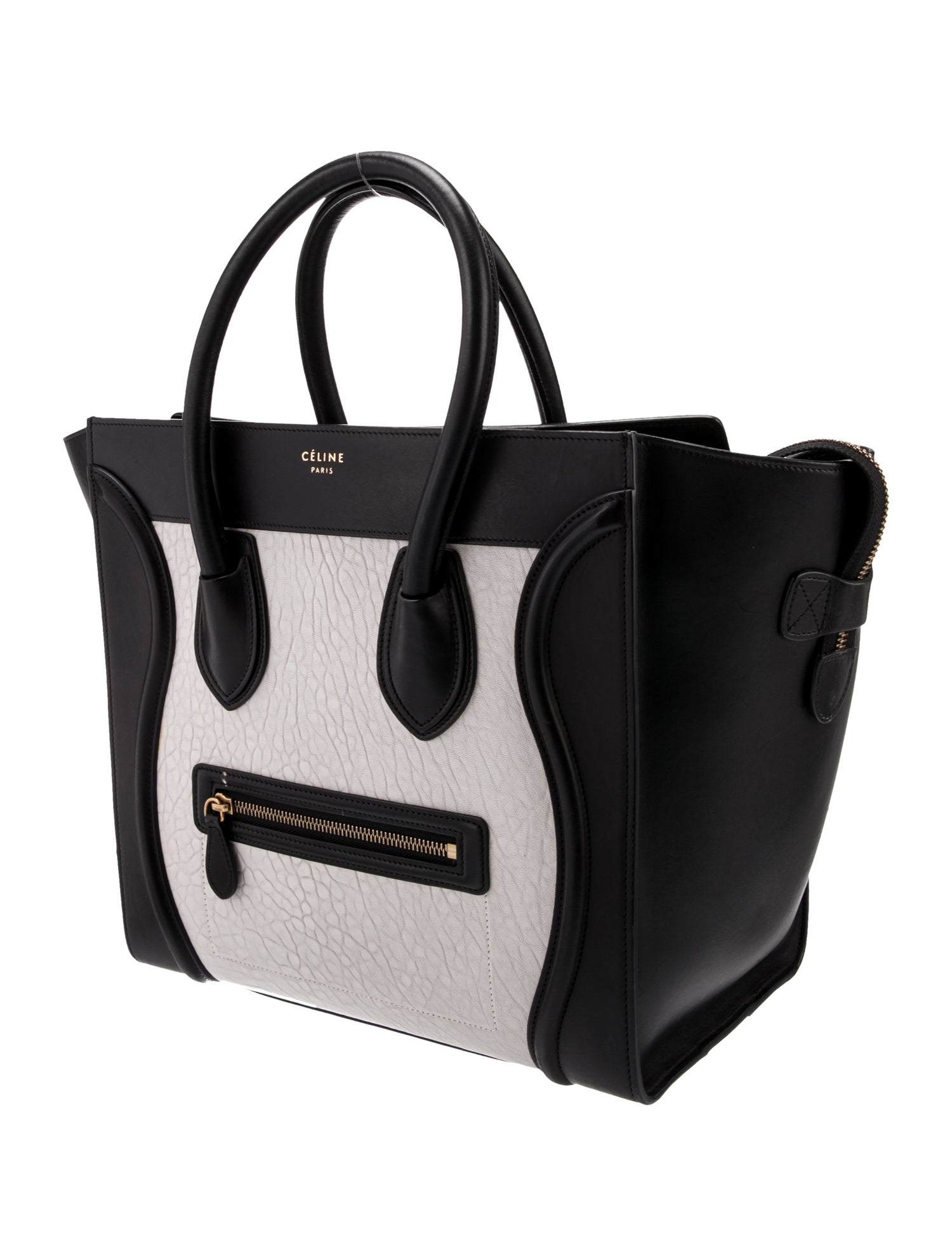 Celine Leather Luggage Mini