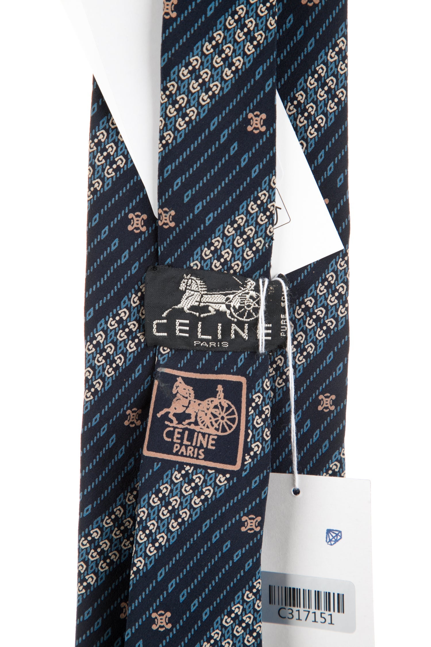 Celine Silk Patterned Tie