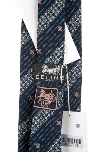 Celine Silk Patterned Tie