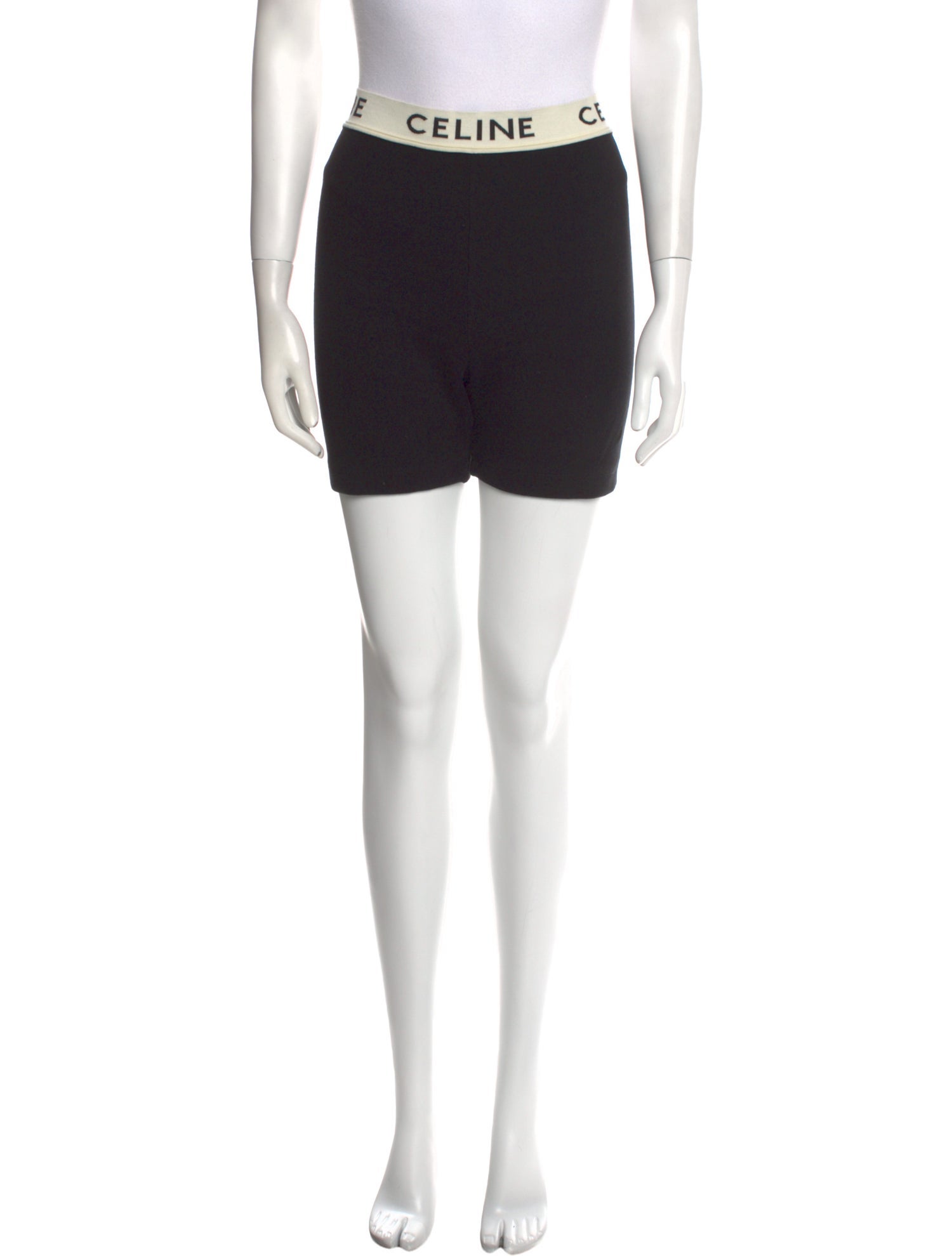 【関税&送料込】Celine Celine Kitty Short Silk mini short Celine White size 36 FR in Silk - 26346528