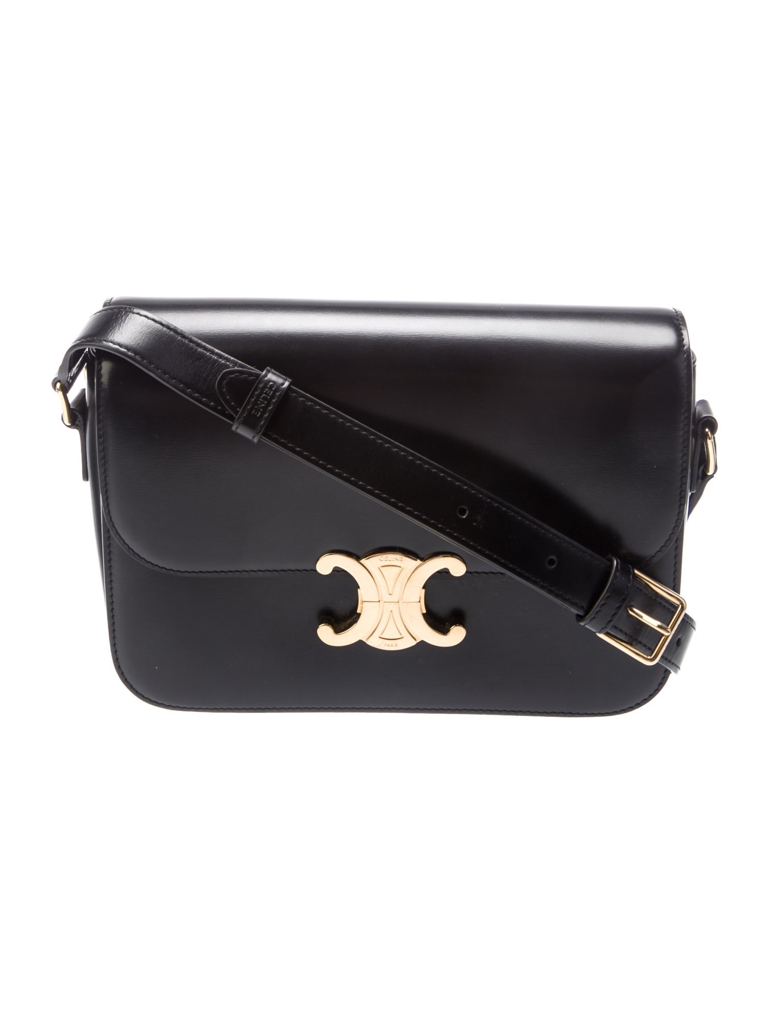 Celine Leather Triomphe Medium