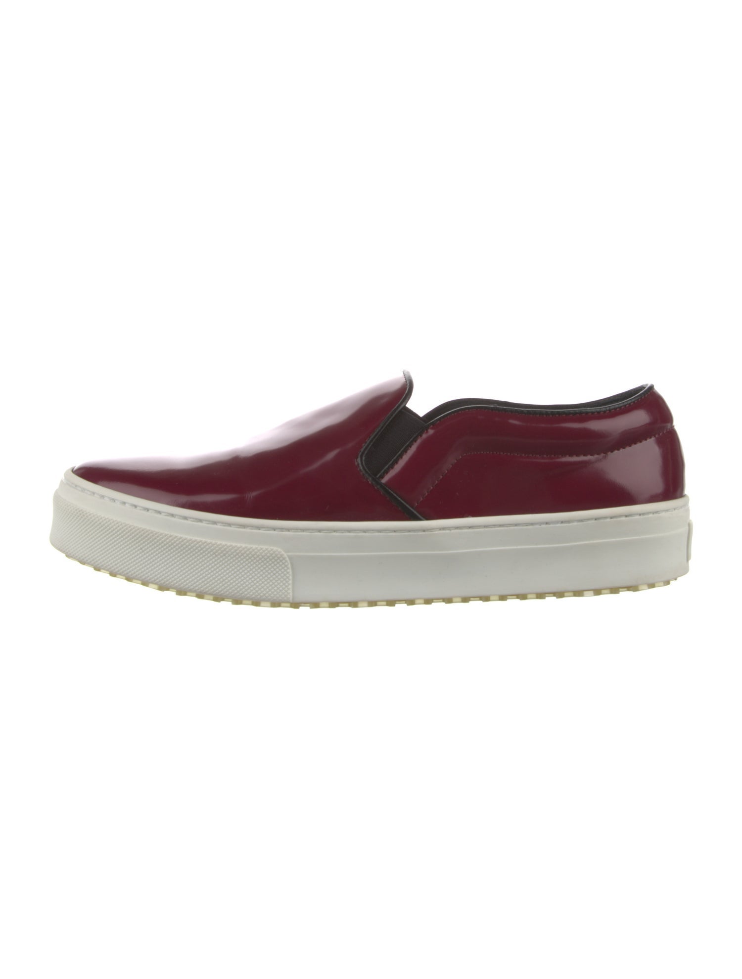 Celine Patent Leather Printed Sneakers