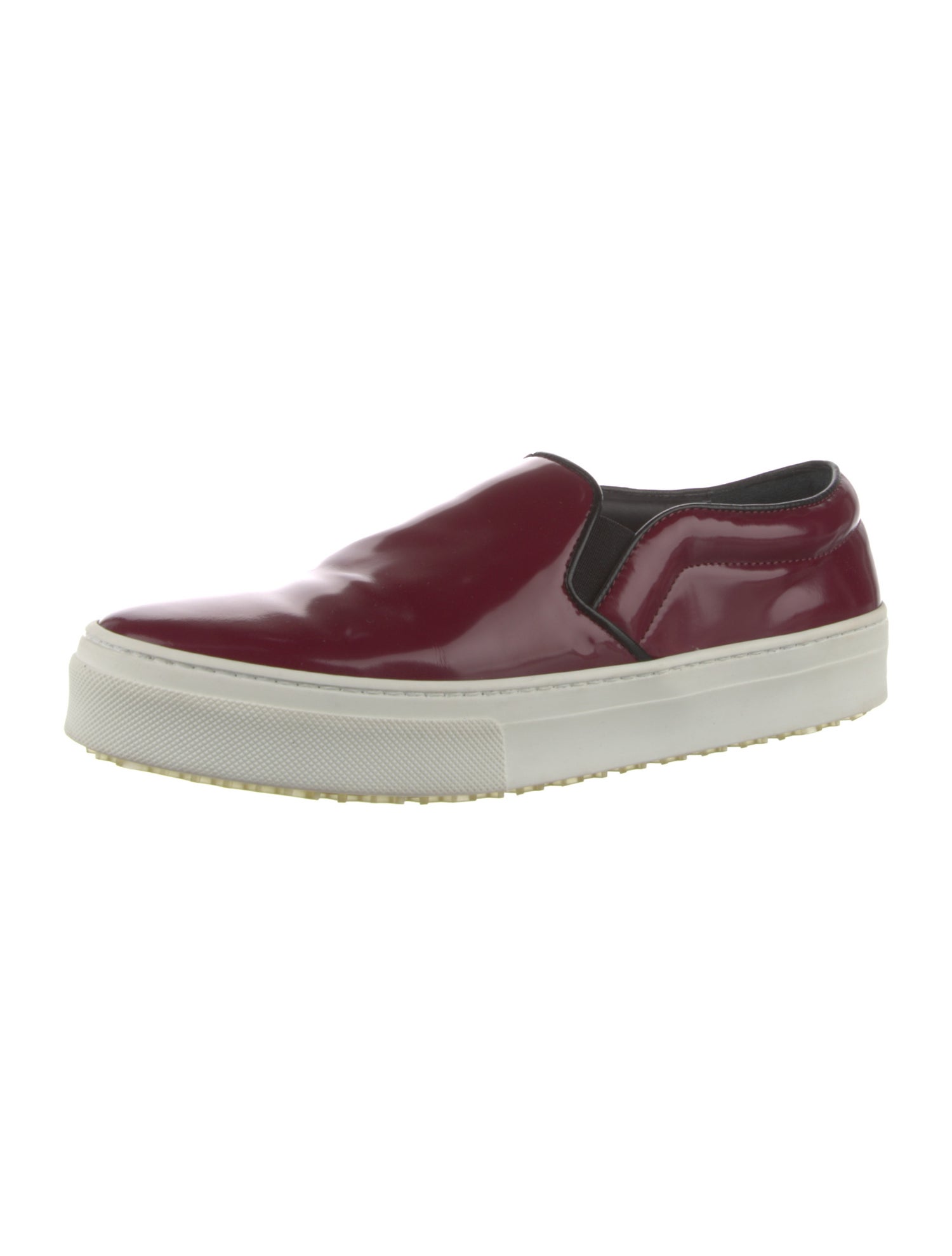 Celine Patent Leather Printed Sneakers