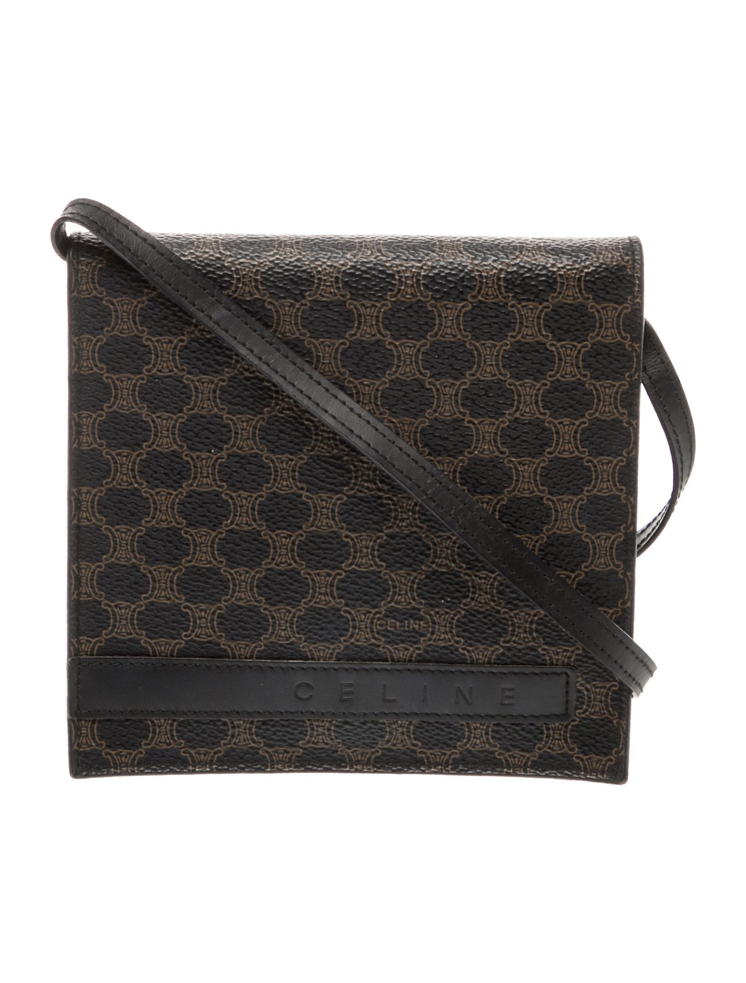 Celine Triomphe Messenger Bag Vintage