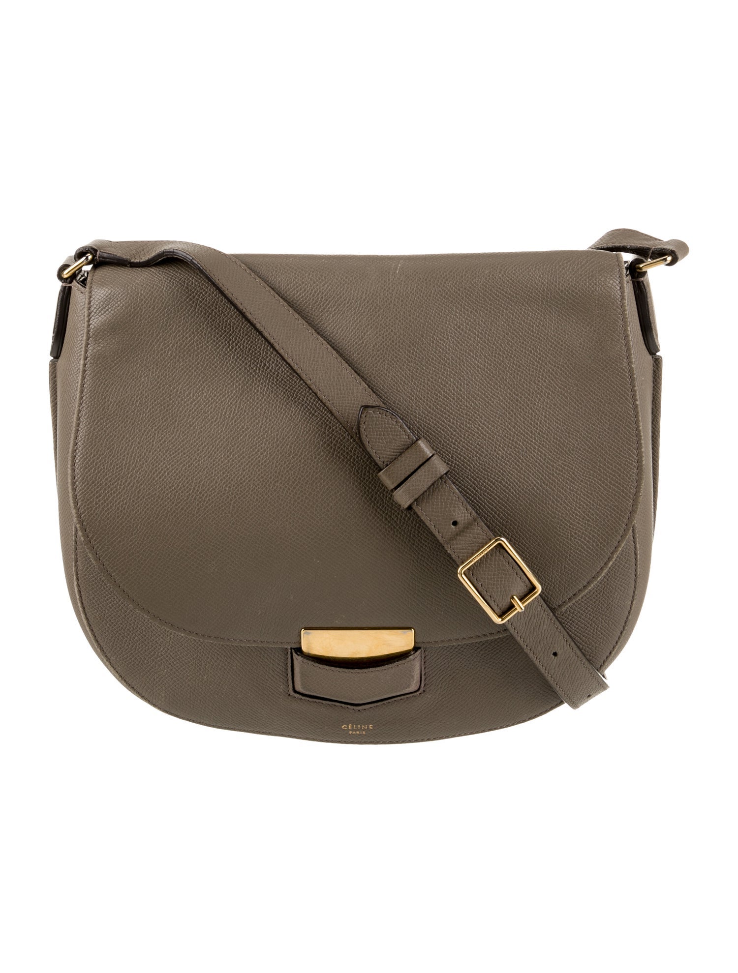 Celine Leather Crossbody Bag Medium