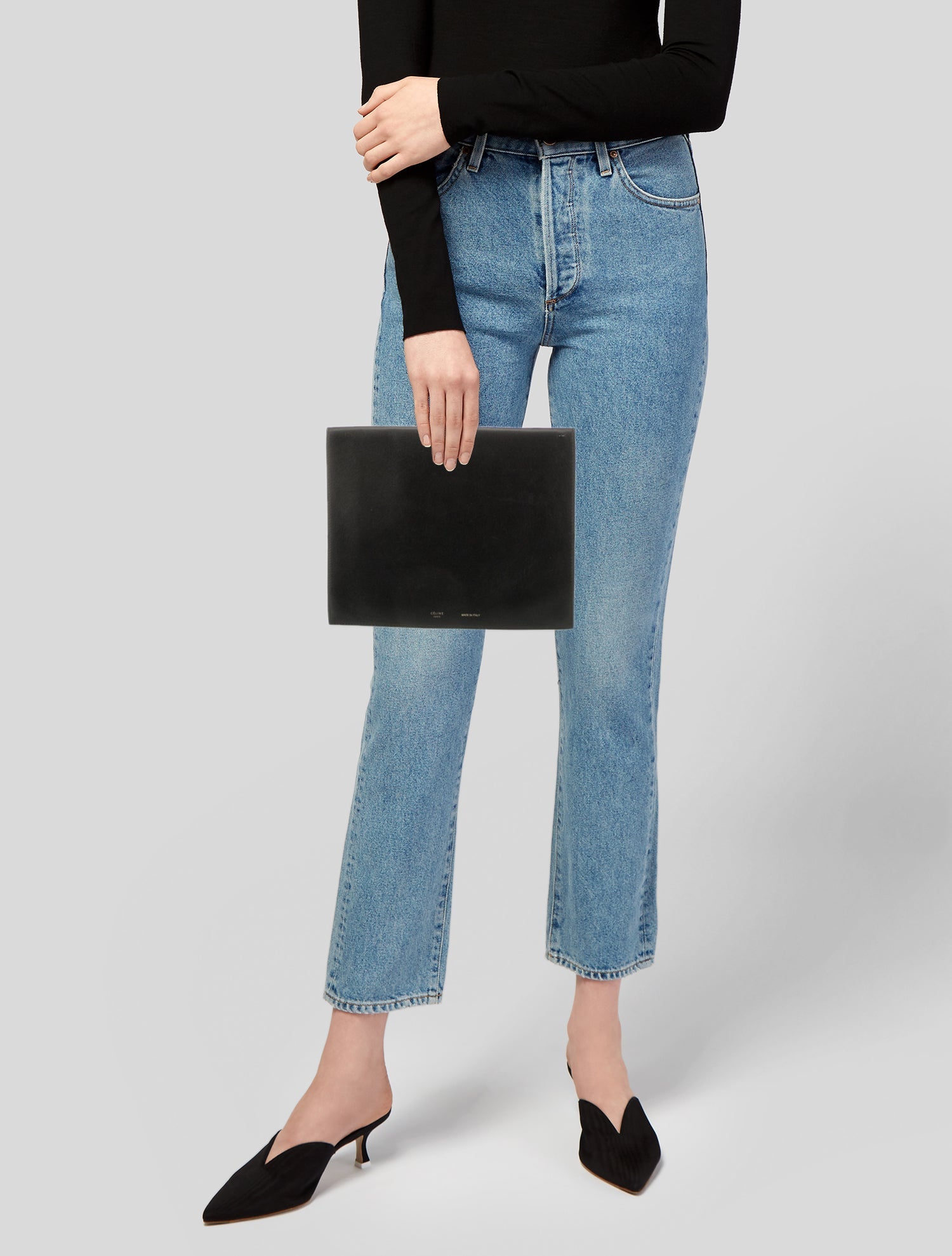 Celine Leather iPad Folio