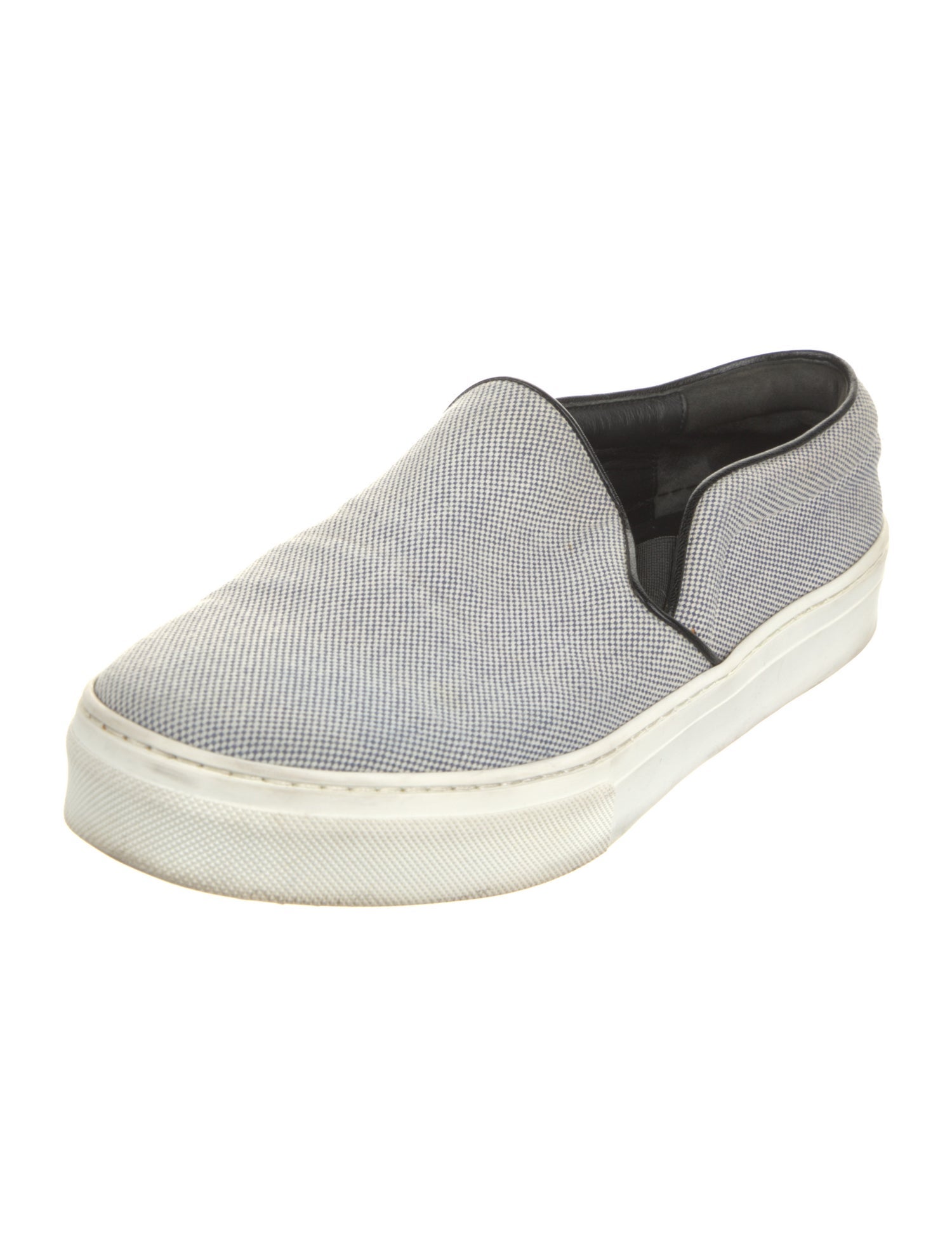 Celine Leather Trim Embellishment Sneakers