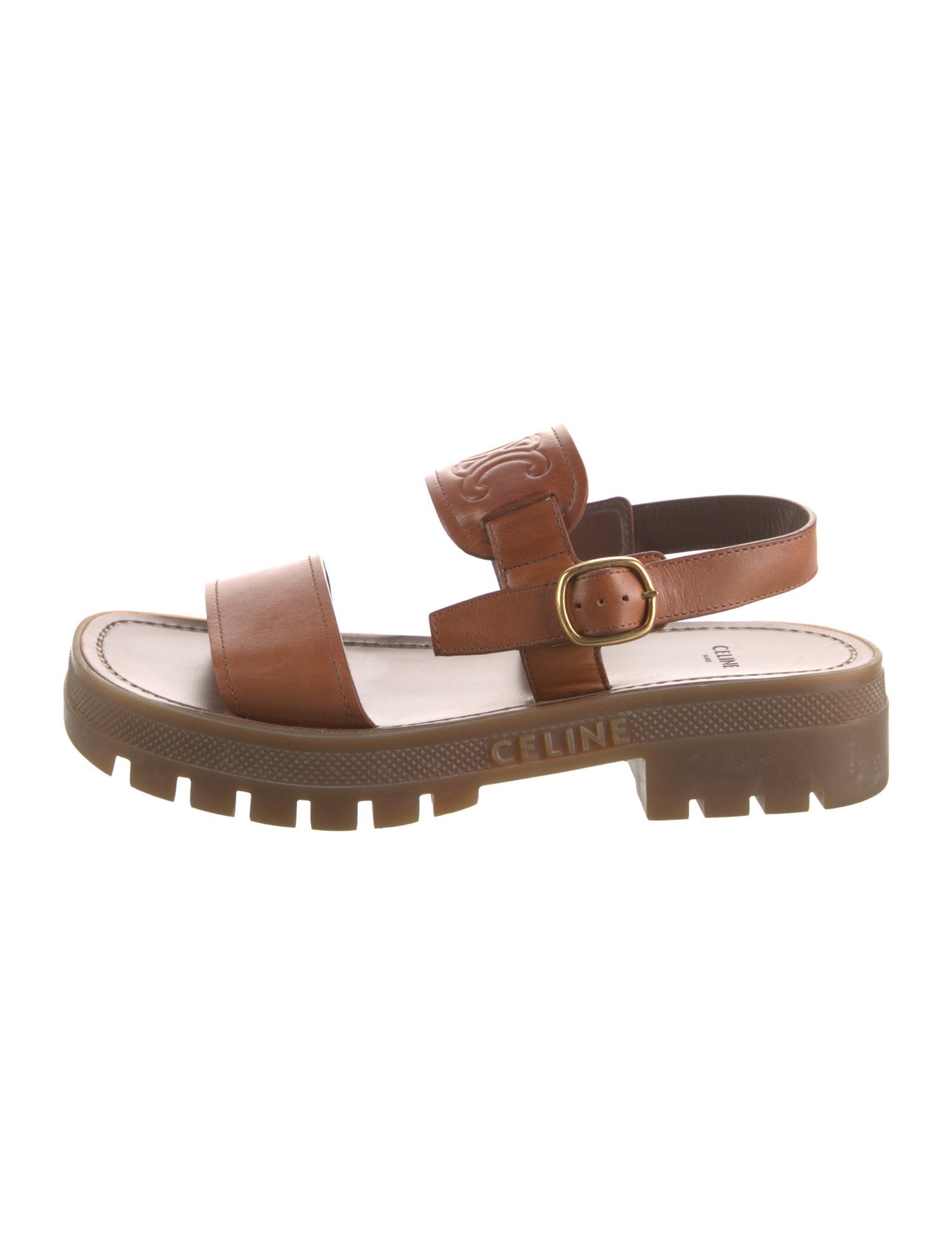 Celine Slingback Sandals - Black Sandals, Shoes - CEL248468