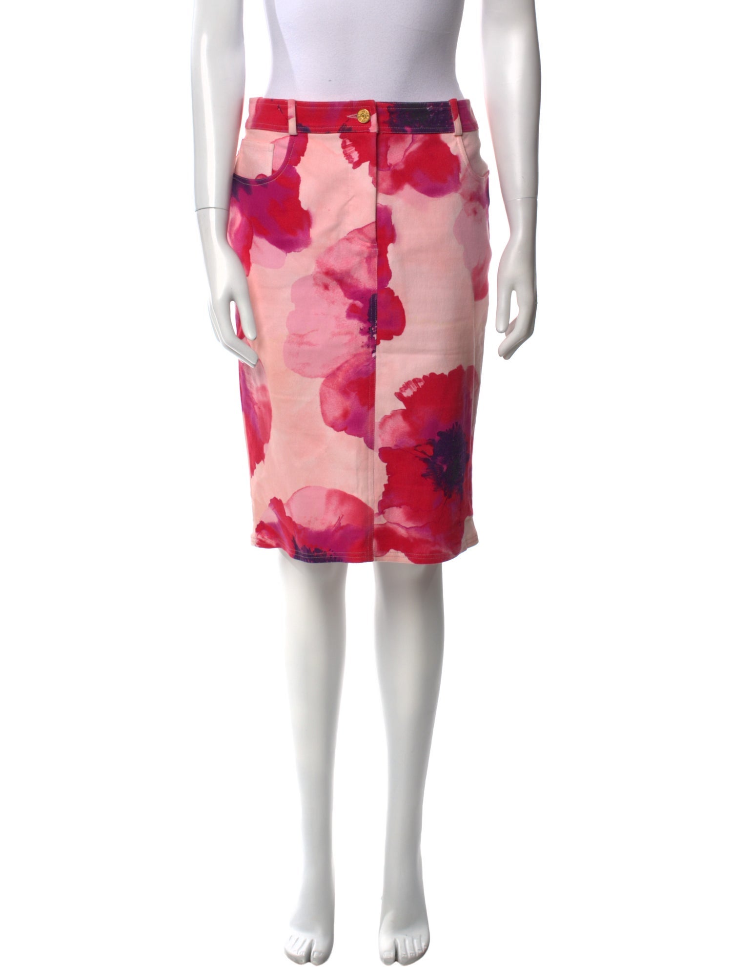 Celine Vintage Knee-Length Skirt