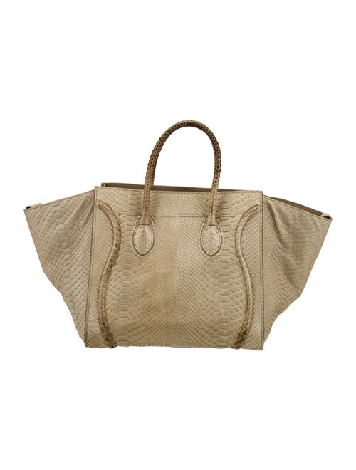 Celine Python Luggage Phantom Medium