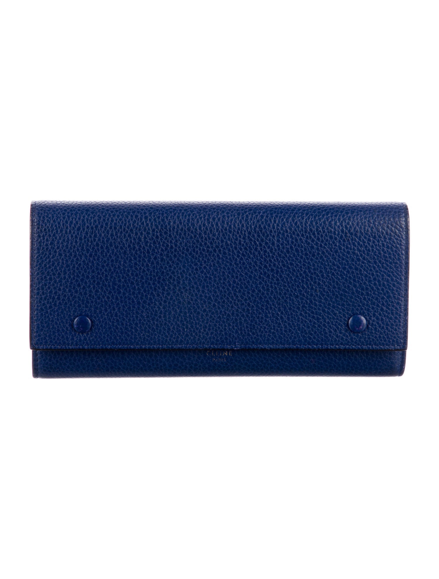 Celine 2015 Leather Continental Wallet