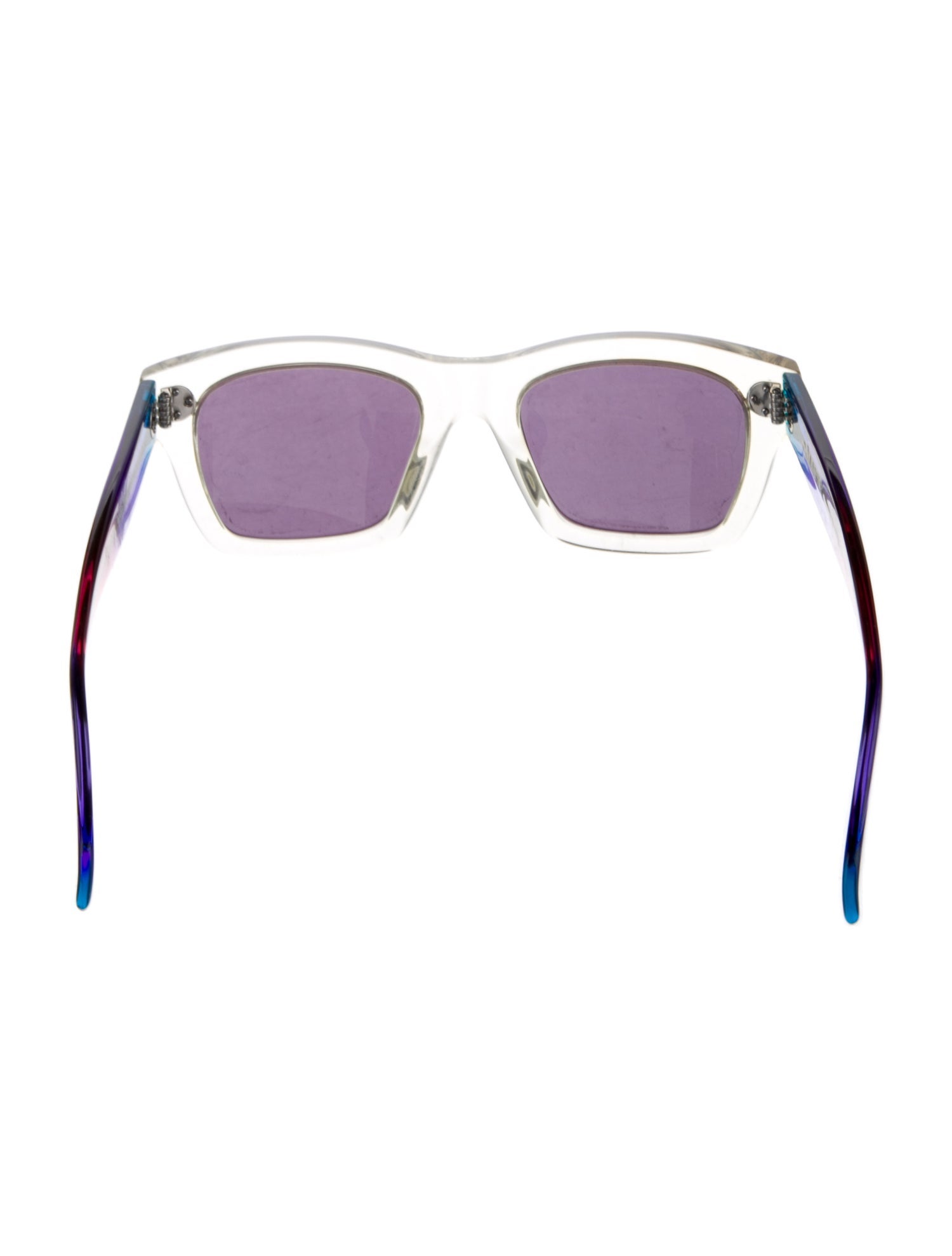 Celine Wayfarer Mirrored Sunglasses