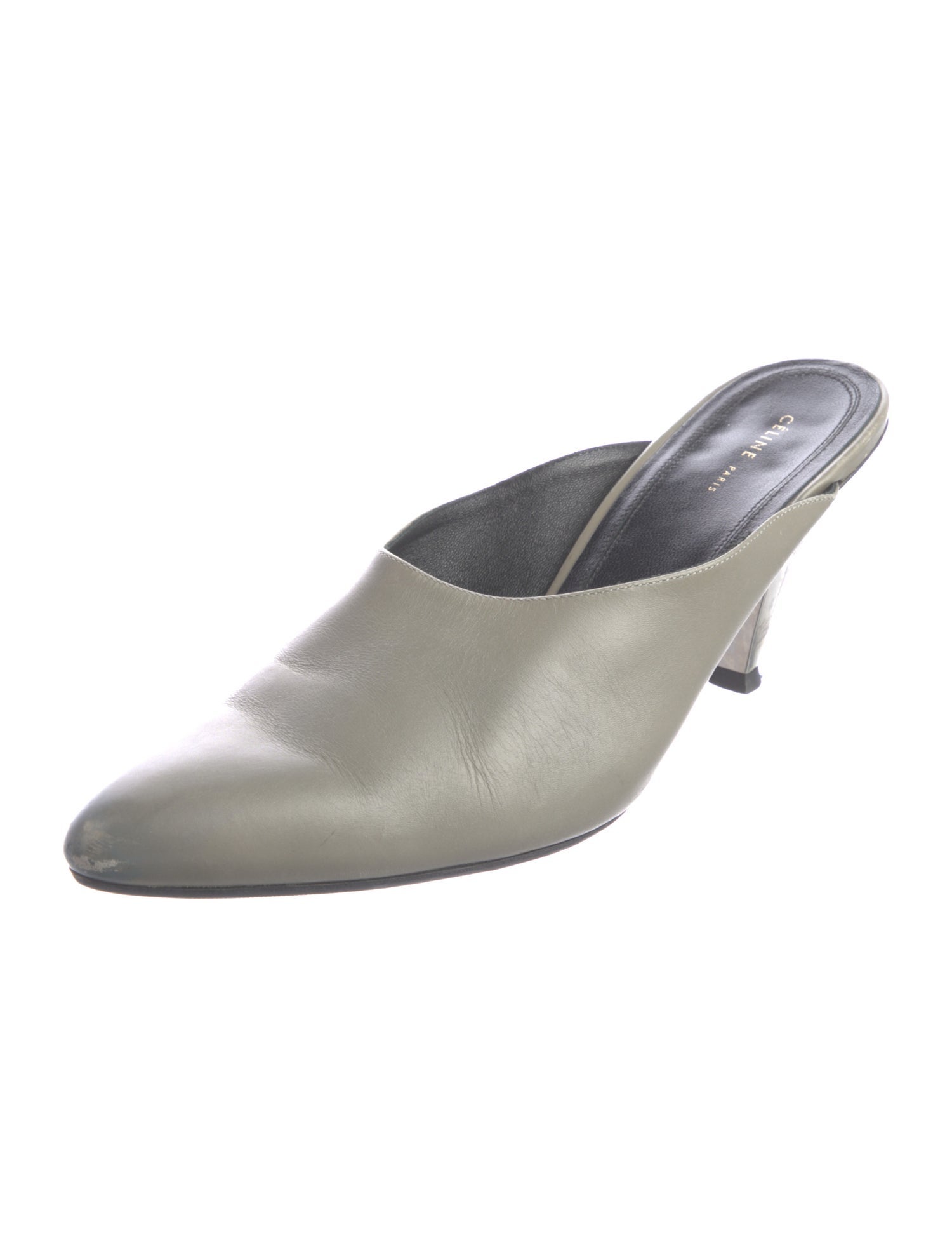 Celine Leather Mules