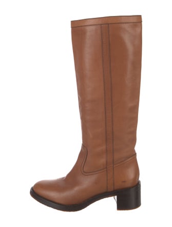 Celine Leather Riding Boots