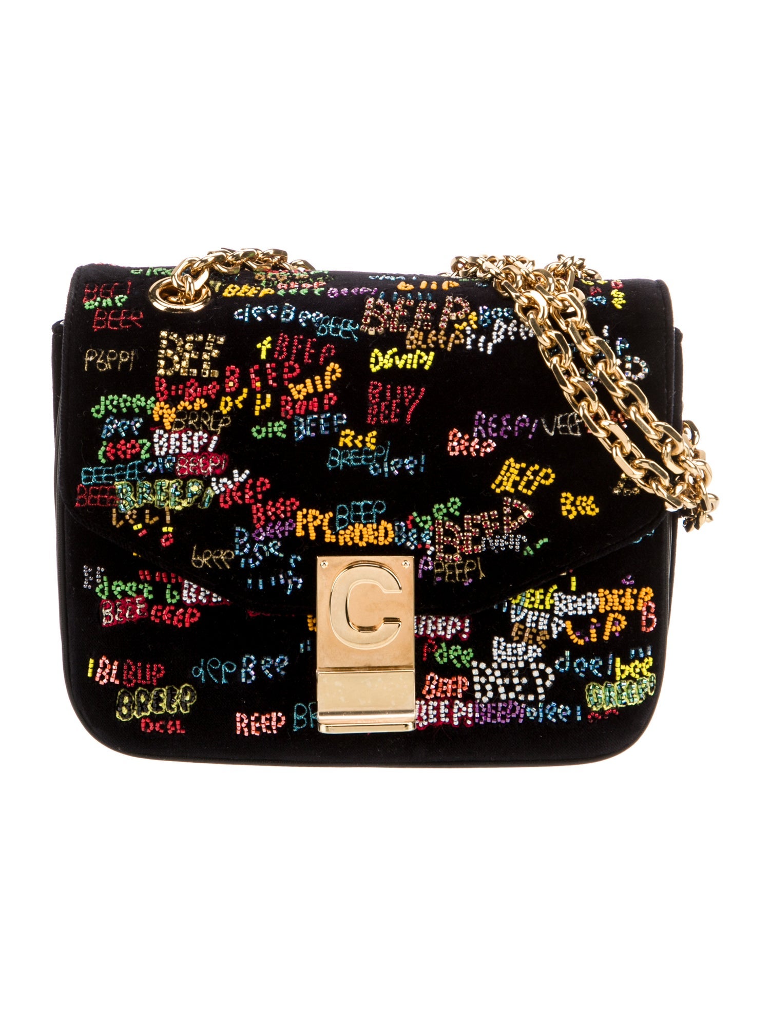 Celine Velvet C Bag Small