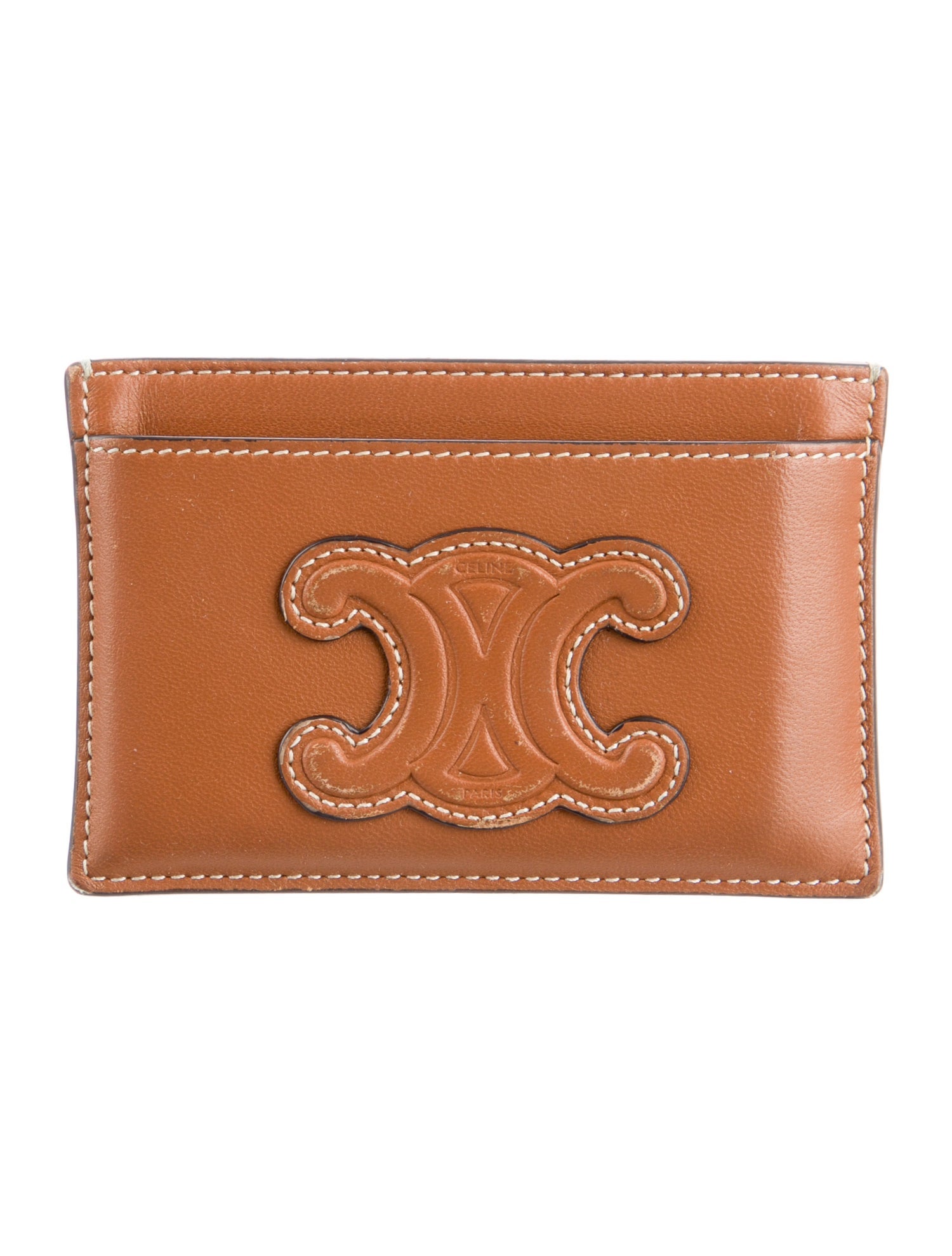 Celine Leather Card Holder