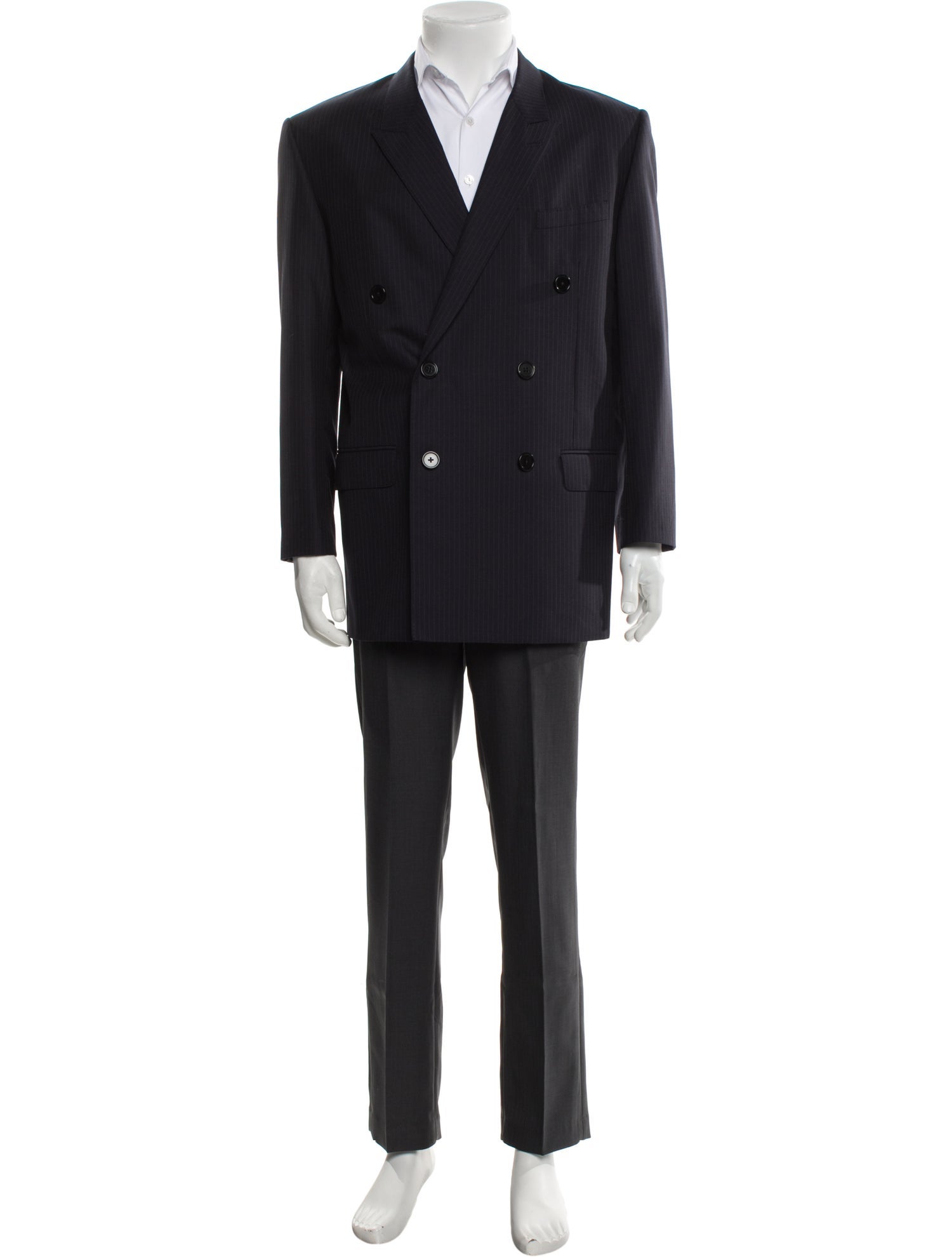 Celine Wool Striped Blazer