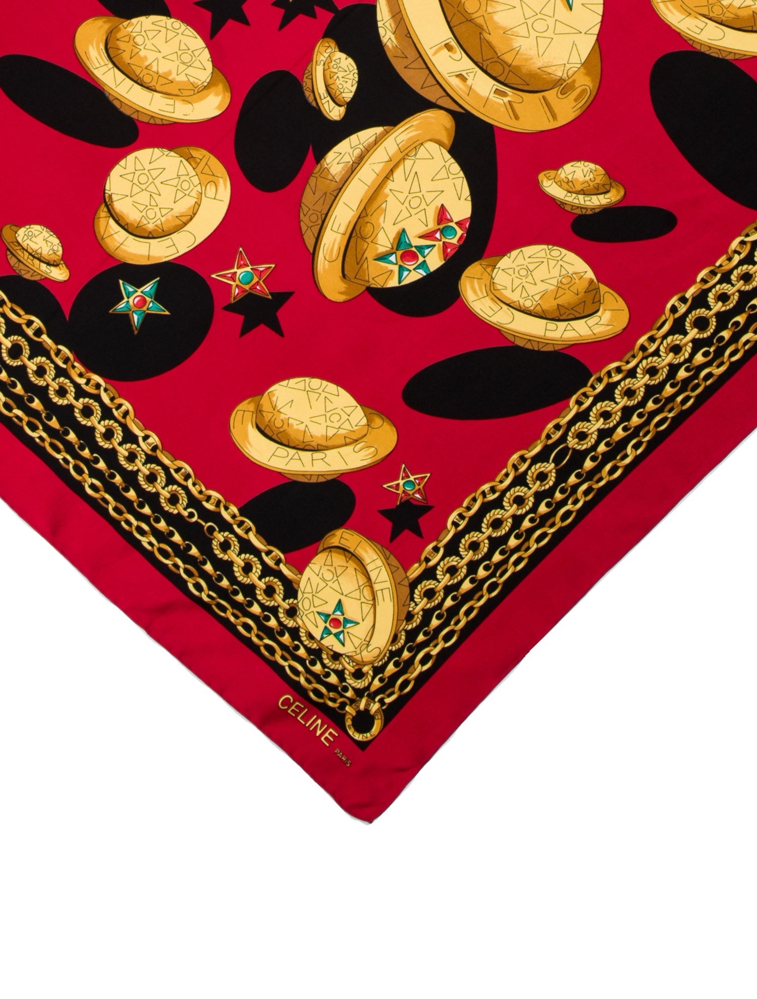 Celine Silk Printed Scarf