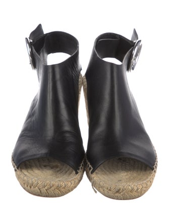 Celine Leather Espadrilles