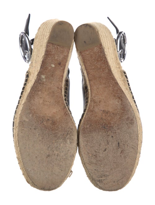 Celine Leather Espadrilles