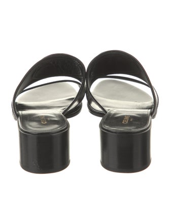Celine Leather Slides
