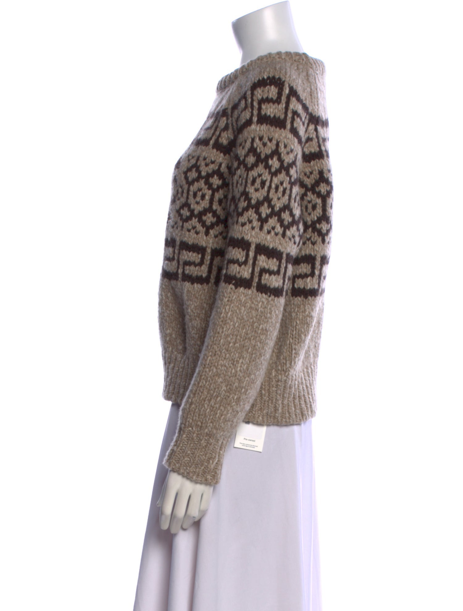 Celine Wool Printed Sweater