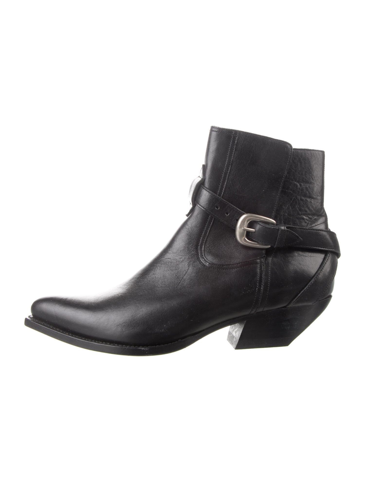 Celine Leather Western Boots