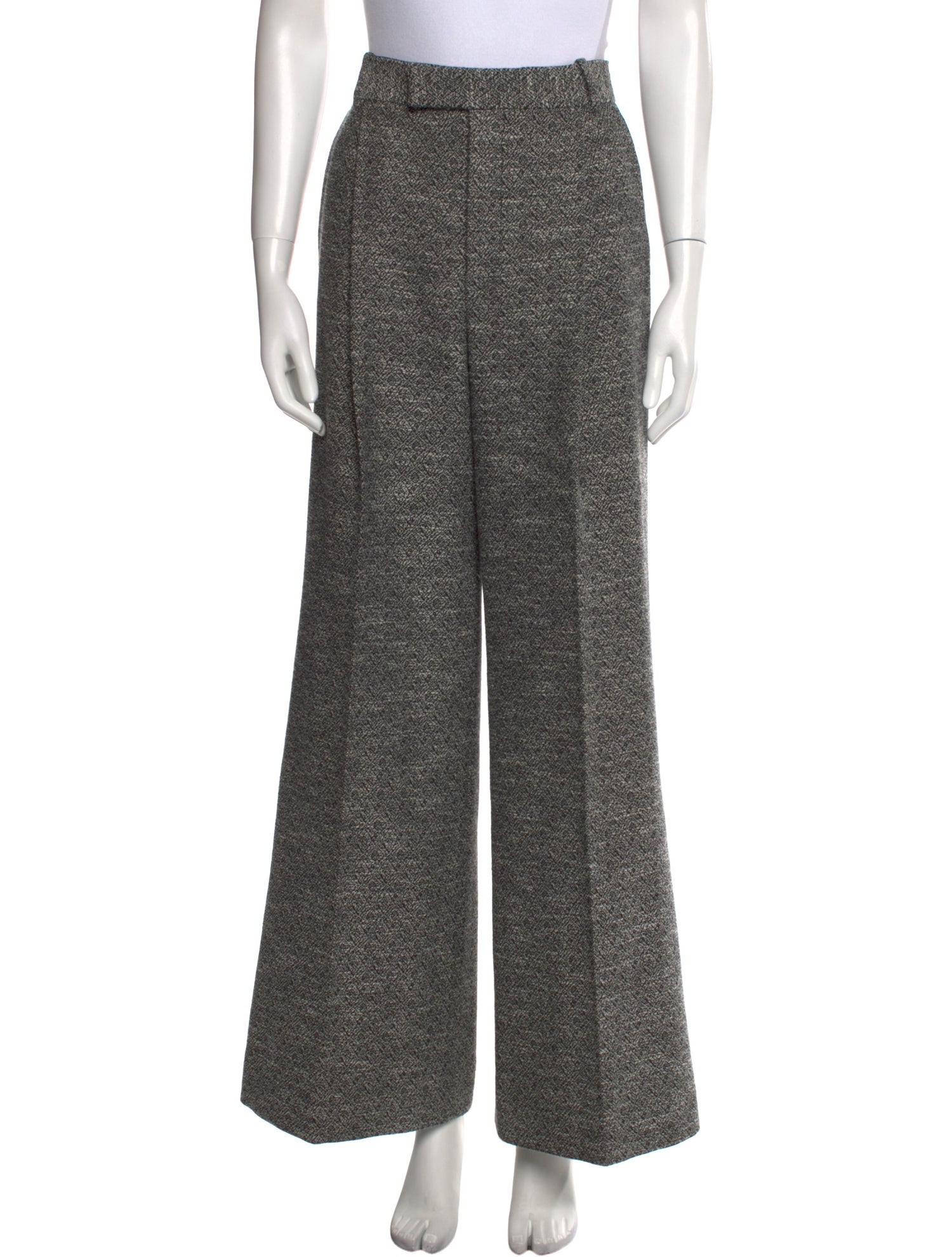 Celine Wool Wide Leg Pants