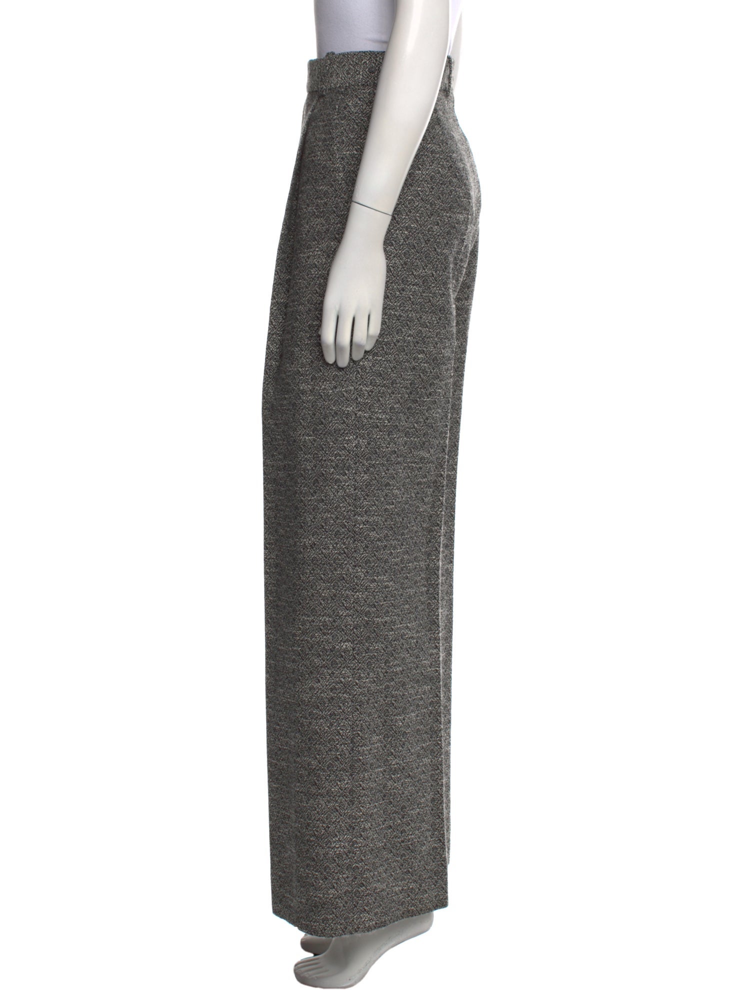 Celine Wool Wide Leg Pants