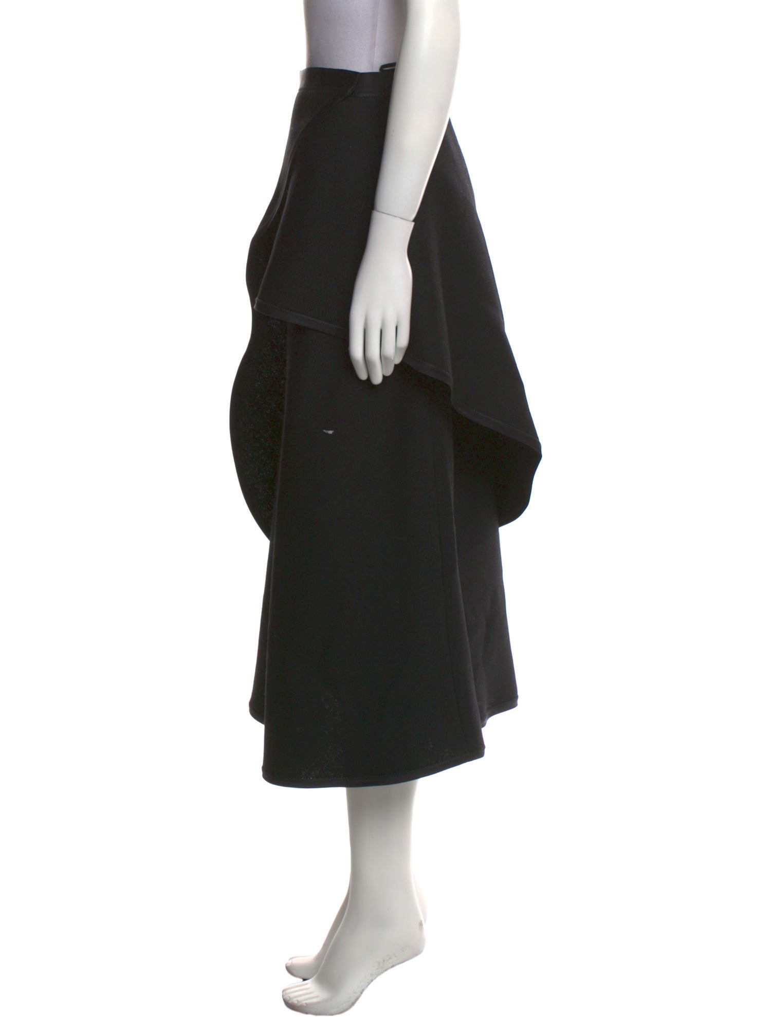 Celine Wool Midi Length Skirt