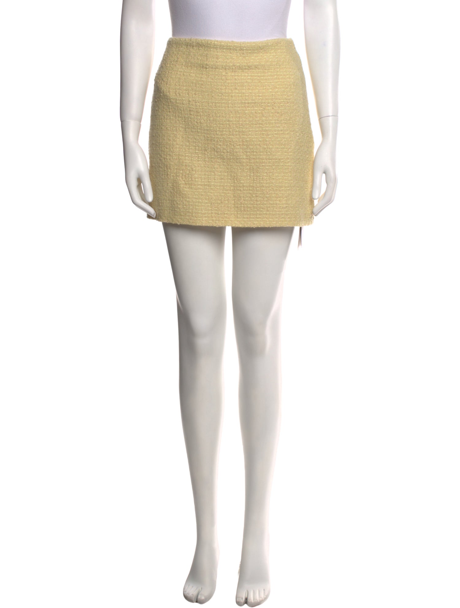 セリーヌ Celine Wool Mini Skirt Women's Kilt skirt in prince of wales wool | CELINE | 24S