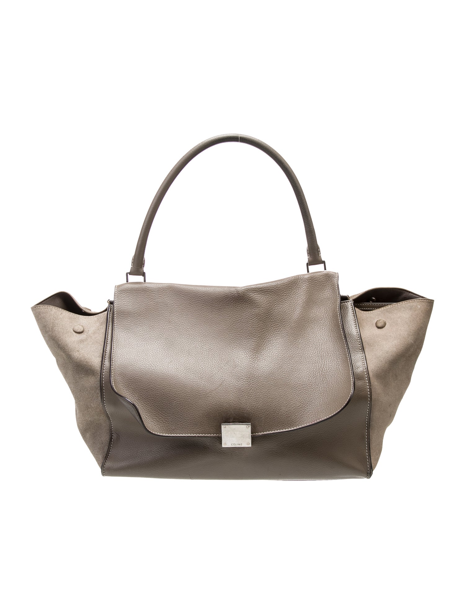 Celine Leather Trapeze Large