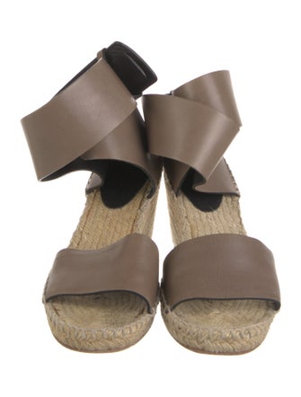 Celine Leather Espadrilles