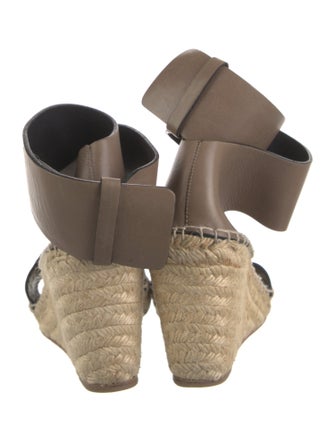 Celine Leather Espadrilles