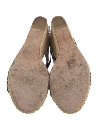 Celine Leather Espadrilles
