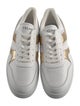 Celine Leather Printed Sneakers